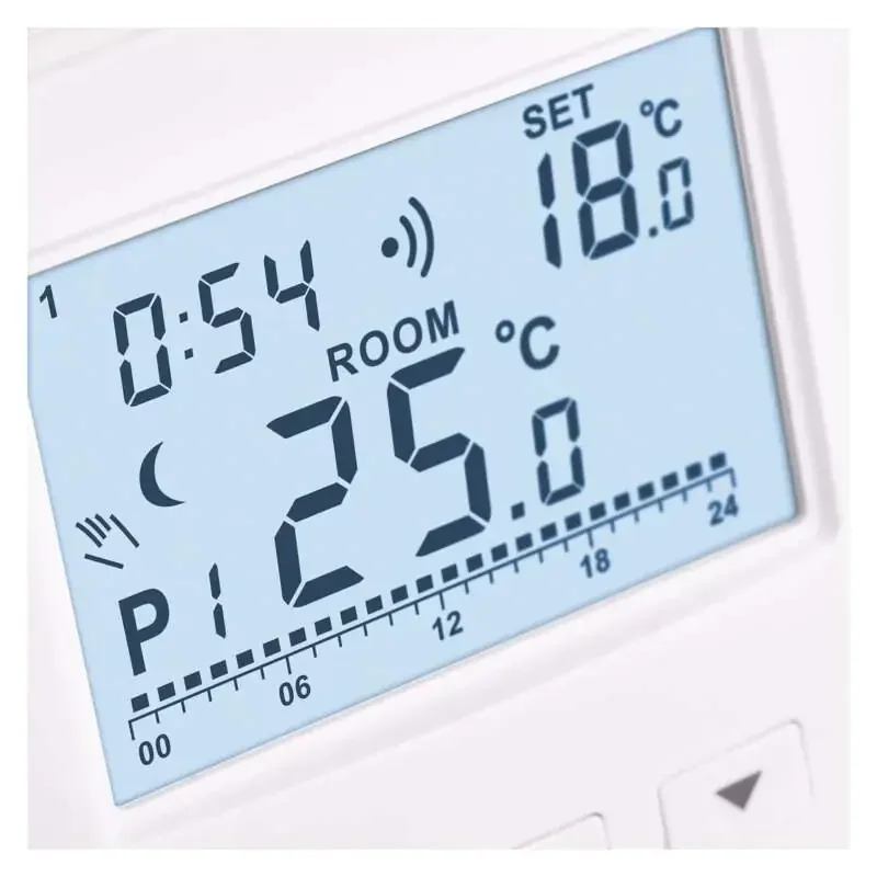 Izbový termostat s komunikáciou OpenTherm, bezdrôtový, P5611OT - 2101309000