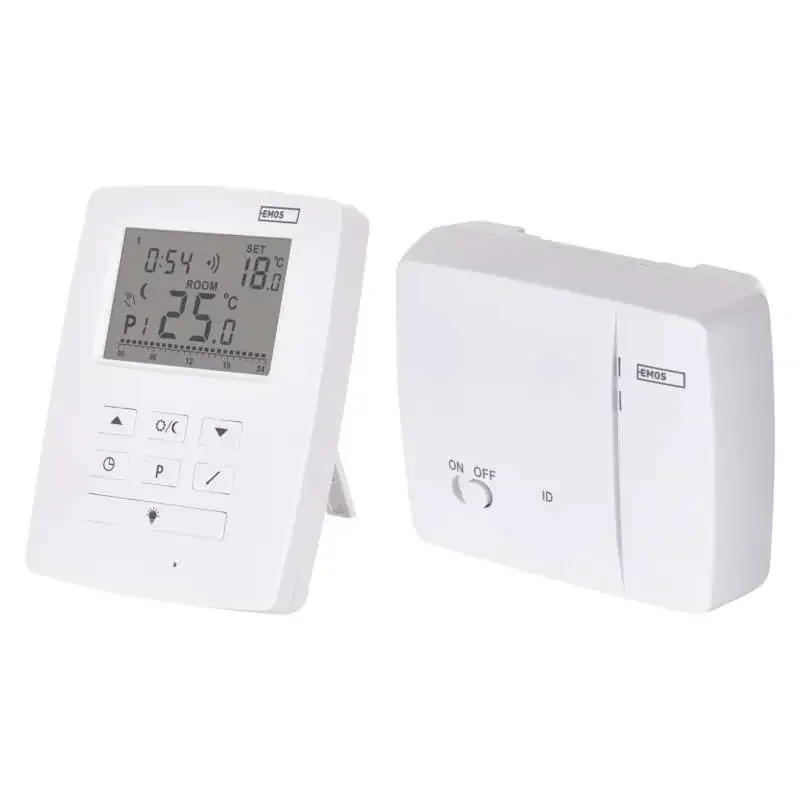Izbový termostat s komunikáciou OpenTherm, bezdrôtový, P5611OT - 2101309000