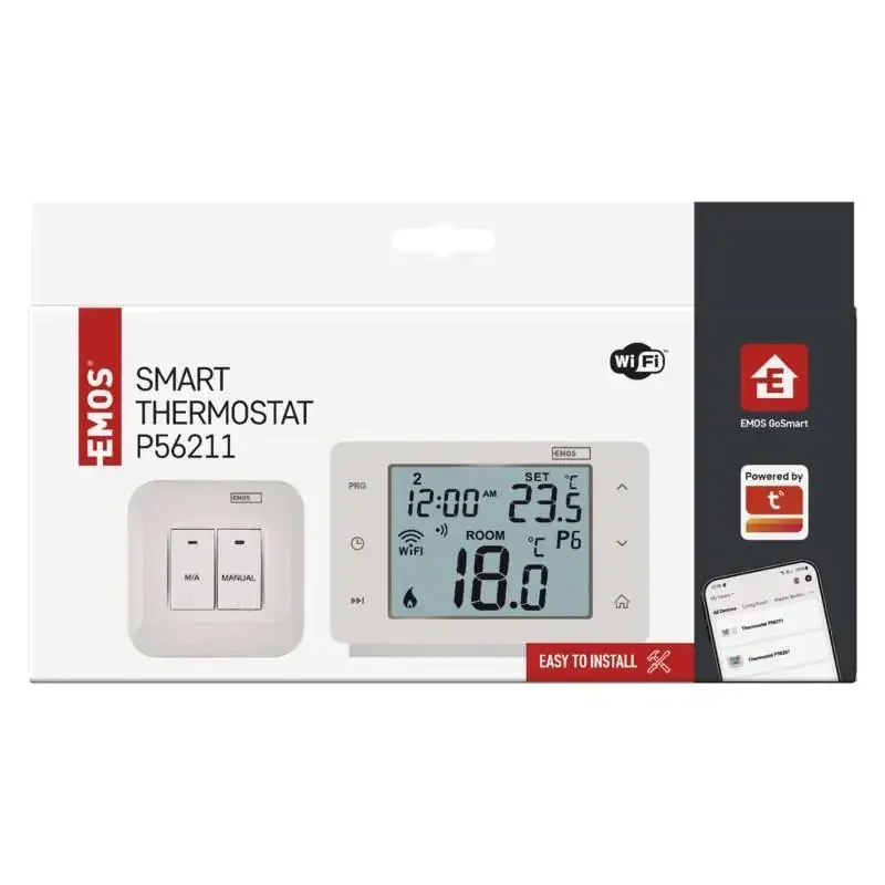 Bezdrôtový izbový termostat GoSmart P56211 s wifi - 2101900001