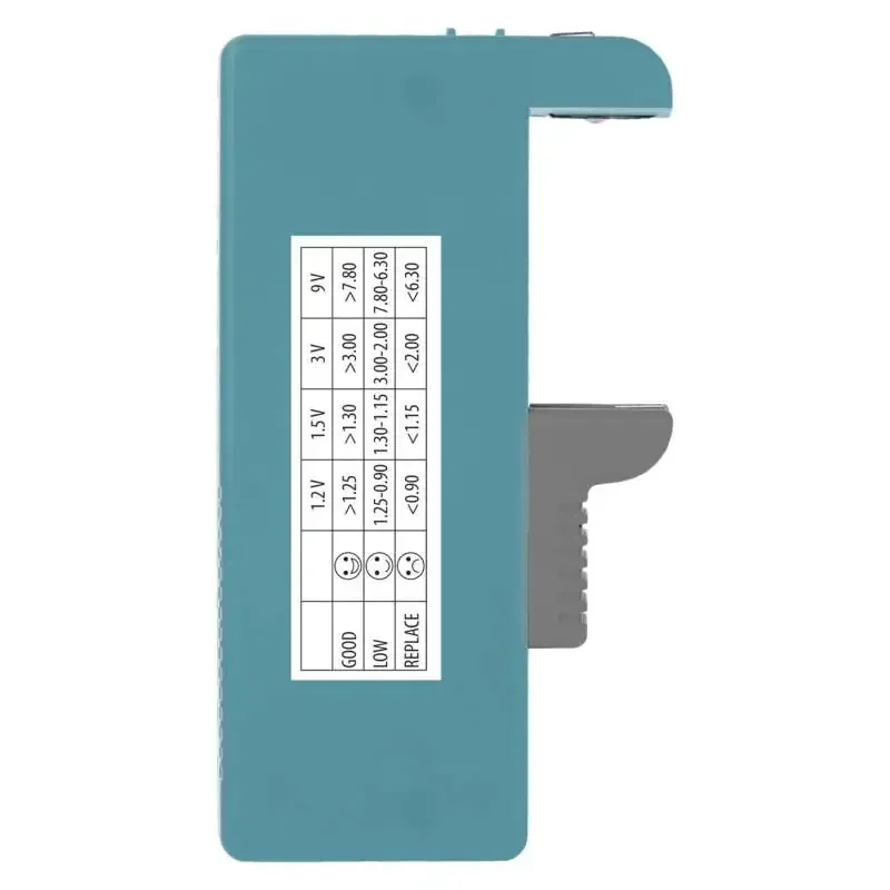 Univerzálny tester batérií (AA, AAA, C, D, 9V, gombíkové) - 2203003000