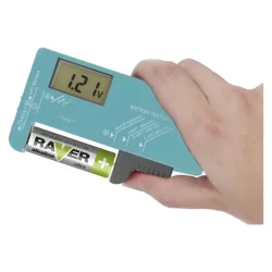 Univerzálny tester batérií (AA, AAA, C, D, 9V, gombíkové) - 2203003000