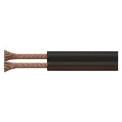 CYH H03VH-H 2x0,35 mm² čierno-hnedý ECO, 100 m – 2308203550 (S8230)
