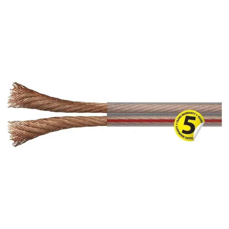 SCY H03VH-H 2x1,5 mm² priehľadný, 100 m – 2308215000 (S8314)
