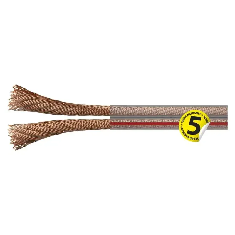 LSPR (CYH) H03VH-H 2x2,5 mm² čierno-červený