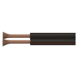 CYH H03VH-H 2x0,5 mm² čierno-hnedý ECO, 100 m – 2308305050 (S8253)