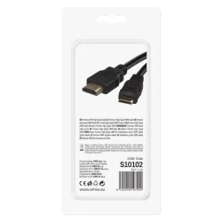 Vysokorýchlostný kábel HDMI 2.0 vidlica A - vidlica C 1,5 m - 2333101013