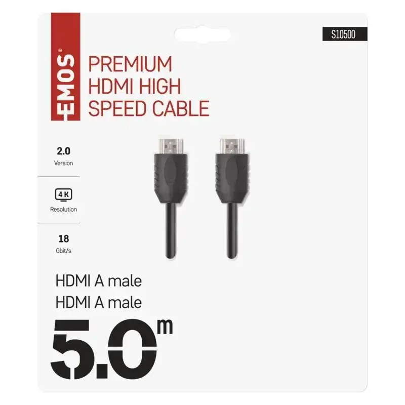 Vysokorýchlostný kábel HDMI 2.0 A vidlica - A vidlica 5 m - 2333101051