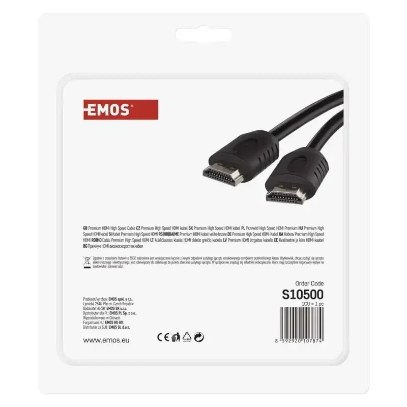 Vysokorýchlostný kábel HDMI 2.0 A vidlica - A vidlica 5 m - 2333101051