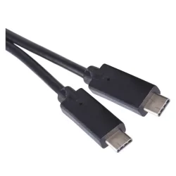Kábel USB 3.1 C/M na USB 3.1 C/M 1 m čierny - 2335072200 Kábel USB 3.1 C/M na USB 3.1 C/M 1 m čierny - 2335072200