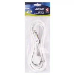Flexo PVC šnúra 3x 1,0mm2, 3m, biela - 2413130132