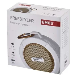 Reproduktor Bluetooth EMOS FREESTYLER, zlatý - 2618001200