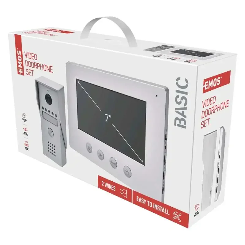 Súprava videotelefónu EMOS EM-03M 2WIRE - 3010002050 Súprava videotelefónu EMOS EM-03M 2WIRE - 3010002050