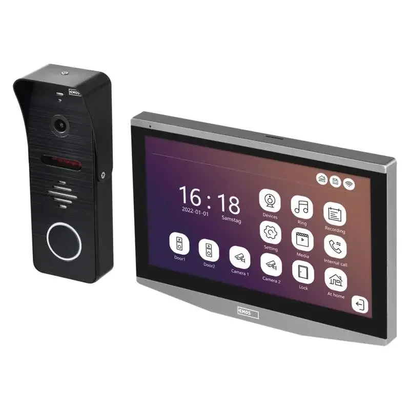 Domáci videotelefón GoSmart EMOS IP-700A s wifi - 3010040100