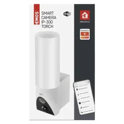 Vonkajšia otočná kamera GoSmart IP-300 TORCH s wifi a svetlom, biela - 3024040540