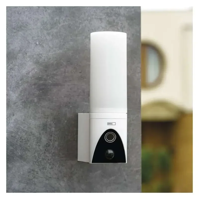Vonkajšia otočná kamera GoSmart IP-300 TORCH s wifi a svetlom, biela - 3024040540
