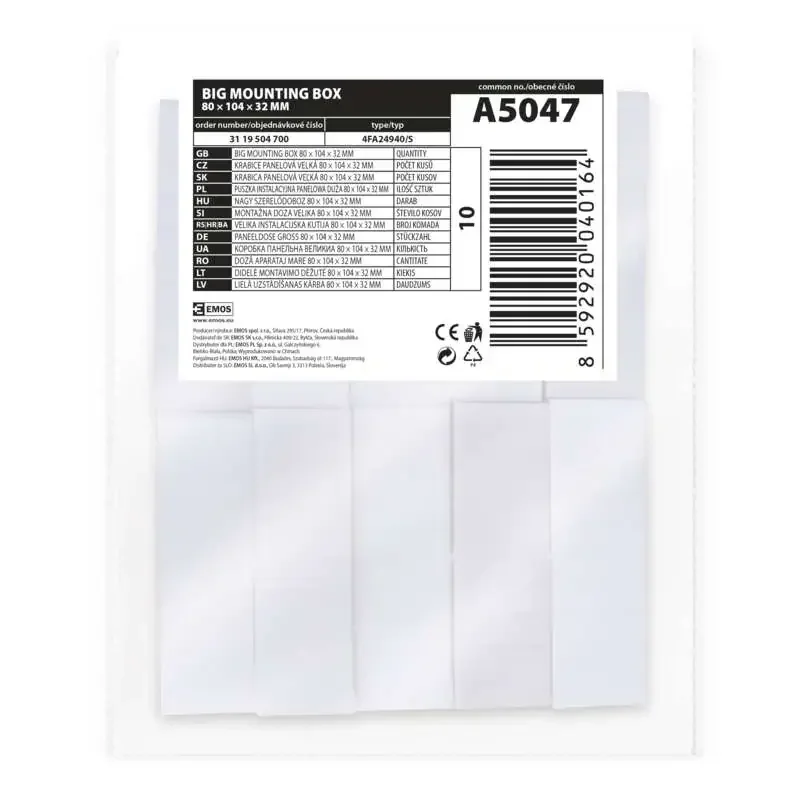 LK 80X28 2ZK - Krabica lištová, konfigurácia HB, farba superbiela/RAL9003, balenie - 10/80 ks - LK 80X28 2ZK_HB LK 80X28 2ZK - Krabica lištová, konfigurácia HB, farba superbiela/RAL9003, balenie - 10/80 ks - LK 80X28 2ZK_HB