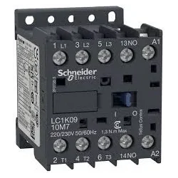 ministýkač 3P (3Z) 9A AC-3 440V-pomocný kontakt 1Z- cievka 230V 50Hz LC1K0910P7 - LC1K0910P7