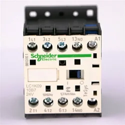 ministýkač 3P (3Z) 9A AC-3 440V-pomocný kontakt 1Z- cievka 24V 50Hz LC1K0910B7 - LC1K0910B7