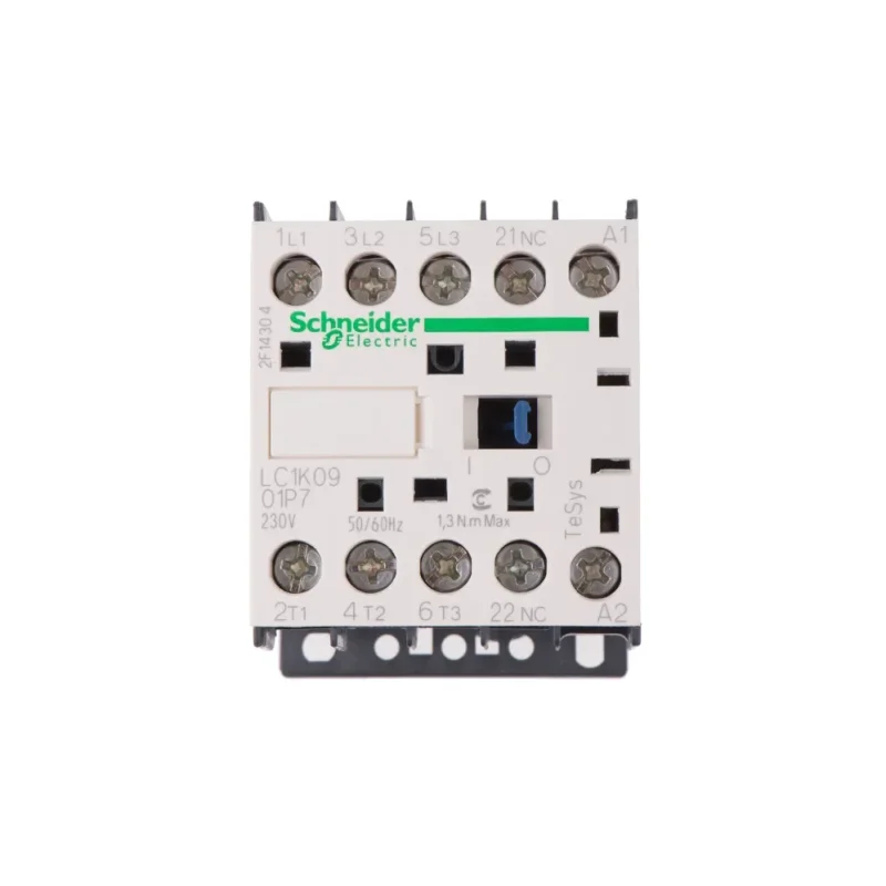 ministýkač 3P (3Z) 9A AC-3 440V-pomocný kontakt 1V- cievka 230V 50Hz LC1K0901P7 - LC1K0901P7