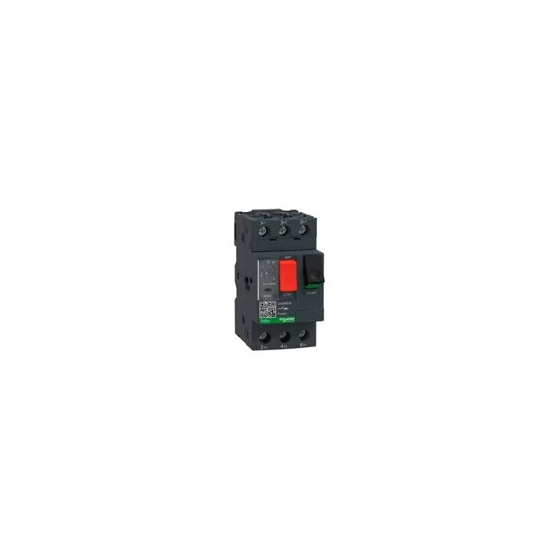 motor. istič GV2-ME – 3 póly 3d – 0,4 - 0,63 A – termomagnetic. vypín. jedn. GV2ME04 - GV2ME04