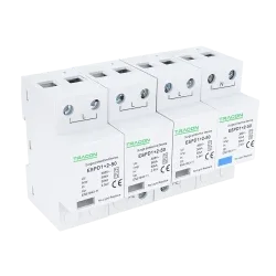 Zvodič prepätia AC, typ T1+T2 vyberateľné moduly - ESPD1+2-12.5-4P