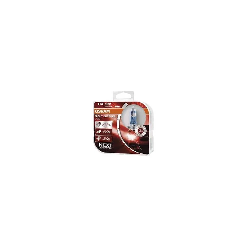 Autožiarovka OSRAM H4 Night Braker Laser 55W 12V, 2 ks - 3132260613