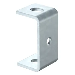 Stropný držiak s bočným dierovaním 10,5 mm 80x40 Oceľ žiarovo zinkované ponorením - 6356109