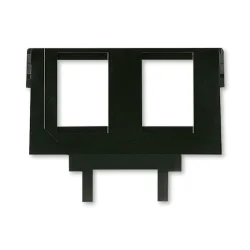Nosná maska pre 2 keystone komunikačné zásuvky - 5014A-B1018