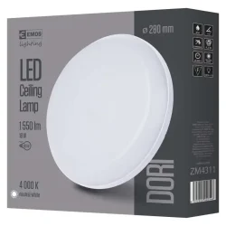 LED svietidlo DORI 17 cm, 18 W, neutrálna biela, IP54 ZM4311 - 1539043050