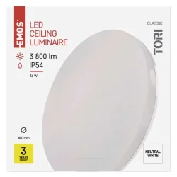 LED svietidlo TORI 40 cm, 36 W, neutrálna biela, IP54 ZM4325 - 1539085360