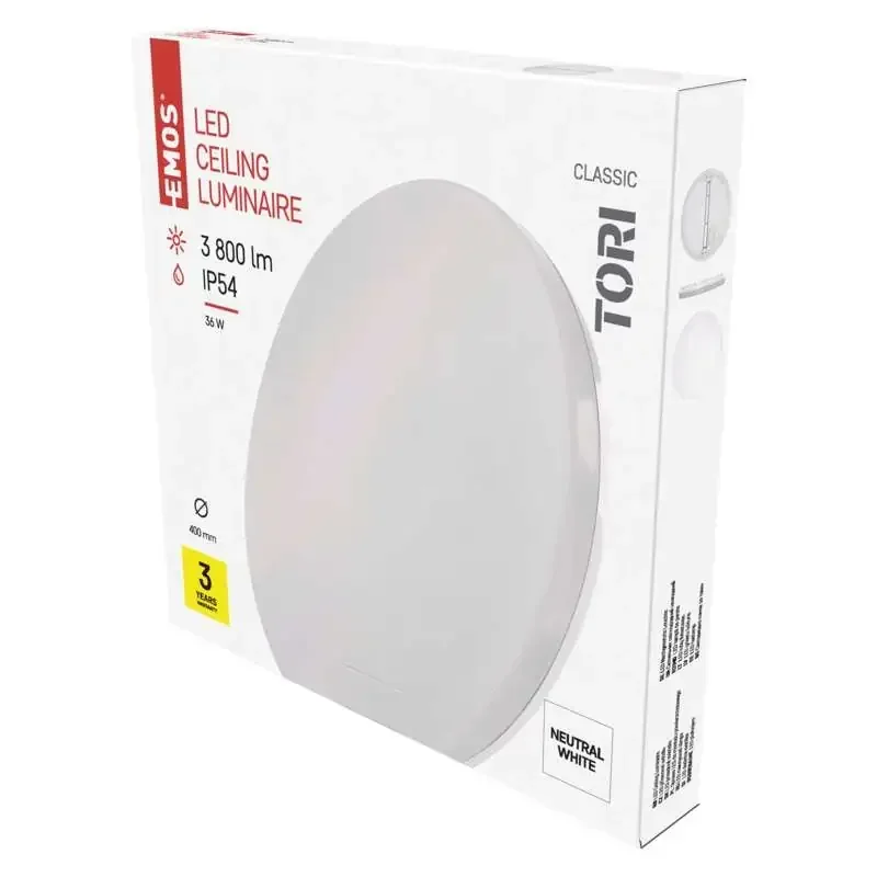 LED svietidlo TORI 40 cm, 36 W, neutrálna biela, IP54 ZM4325 - 1539085360