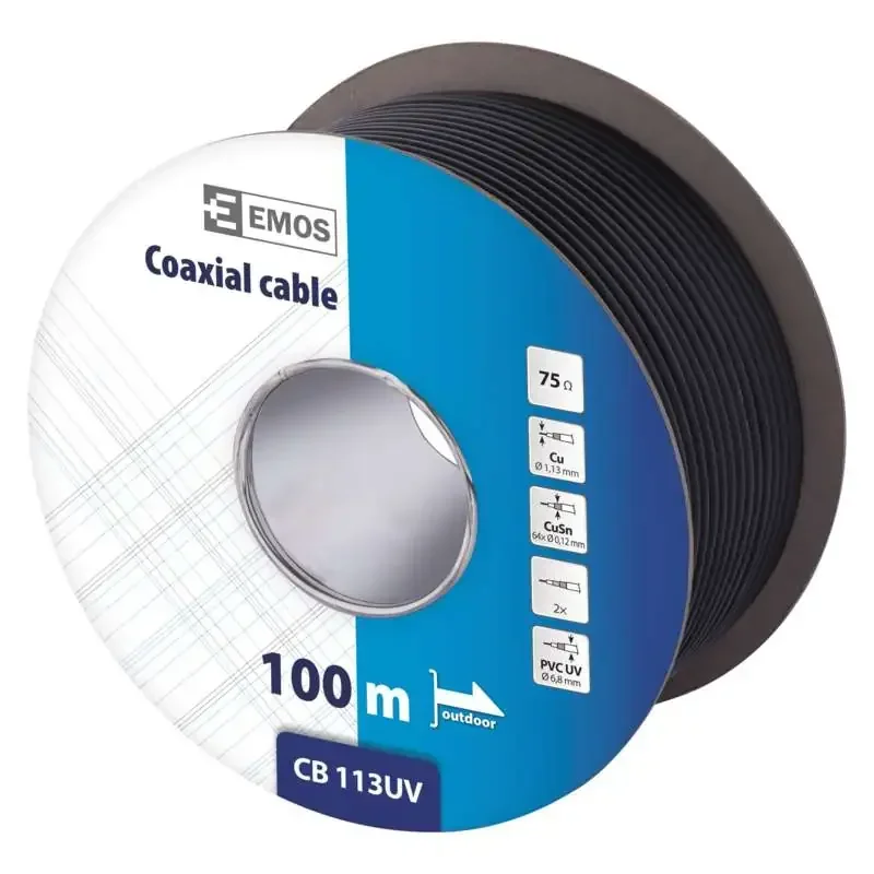 2305113500 - Koaxiálny kábel CB113UV, 100m