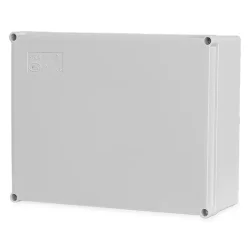 S-BOX 516 - Hermetická skrinka S-BOX 240x190x90, bez tesniacich krúžkov, sivá, bezhalogénová, IP65