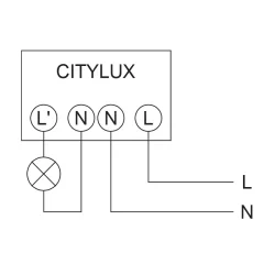 2105004 Spínač súmrakový CITYLUX