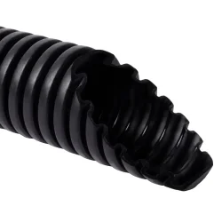 Ohybná elektroinštalačná rúrka UV stabilná PE LPE-1 pr. 20 mm, 22423, mechanická odolnosť 320N/5cm, čierna, balenie 100 m. - 232