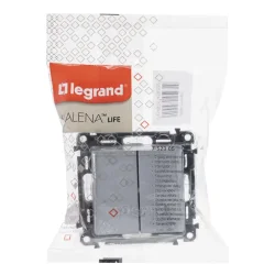 VALENA LIFE SÉRIOVÝ SPÍNAČ Č.5 HLINÍKOVÝ Legrand 752305 - 752305