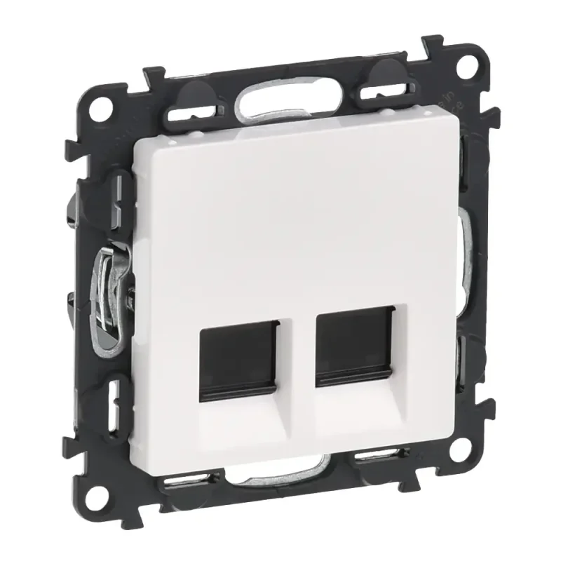 VALENA LIFE ZÁSUVKA 2X RJ45 CAT.5E UTP BIELA Legrand 753141 - 753141
