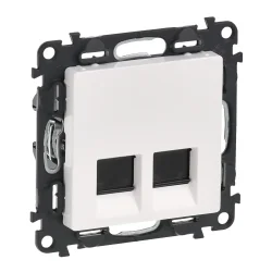 VALENA LIFE ZÁSUVKA 2X RJ45 CAT.5E UTP BIELA Legrand 753141 - 753141