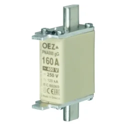 Poistková vložka PNA000 160A gG - OEZ:40490