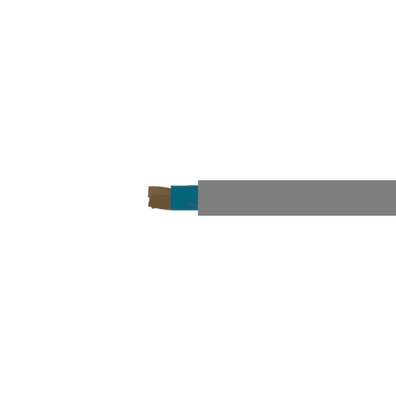 H03VVH2-F 2X0,75 300/300V biela (CYLY)