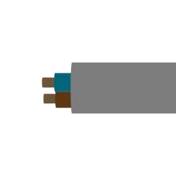 H05VV-F 3G1,5 (3x1,5) 300/500V CPR E (OWY)