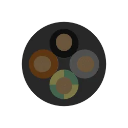 CGSG 4x1 (H05RR-F 300/500V 4G1)