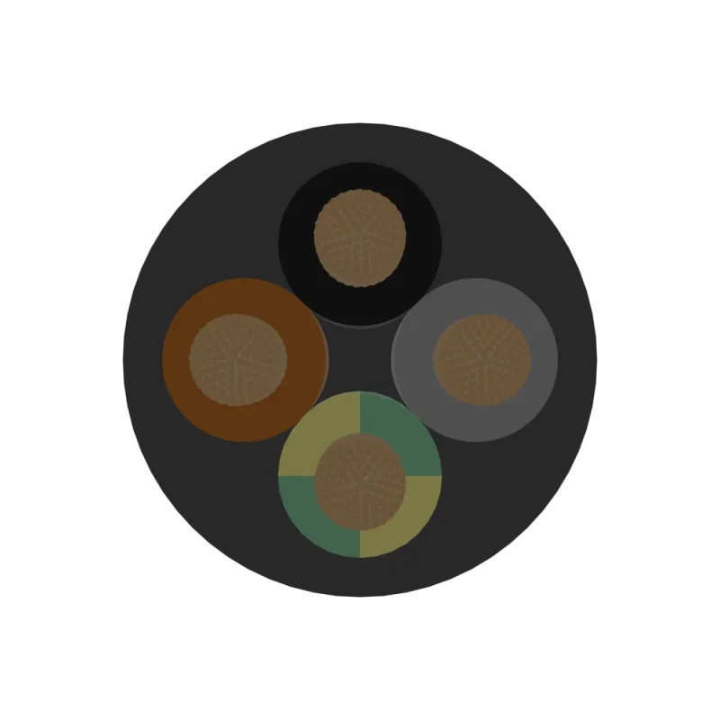 CGSG 4x1 (H05RR-F 300/500V 4G1)