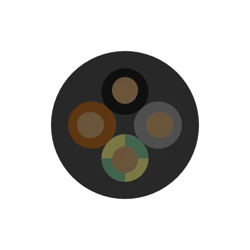 CGSG 4x1,5 (H05RR-F 300/500V 4G1,5)
