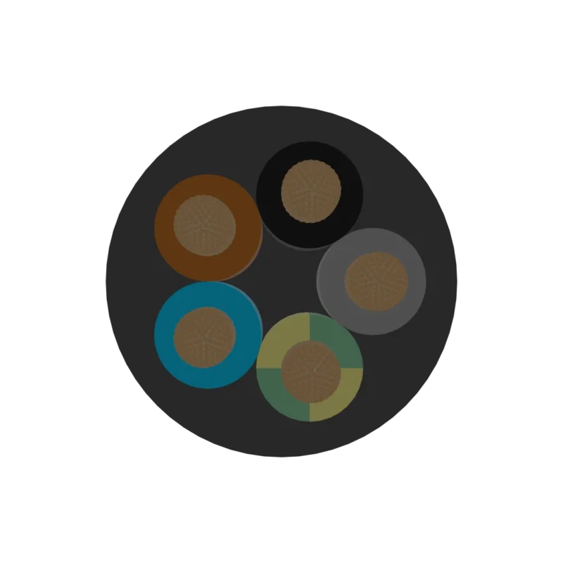 CGSG 5x1 (H05RR-F 300/500V 5G1)