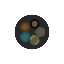 CGSG 5x2,5 (H05RR-F 300/500V 5G2,5)