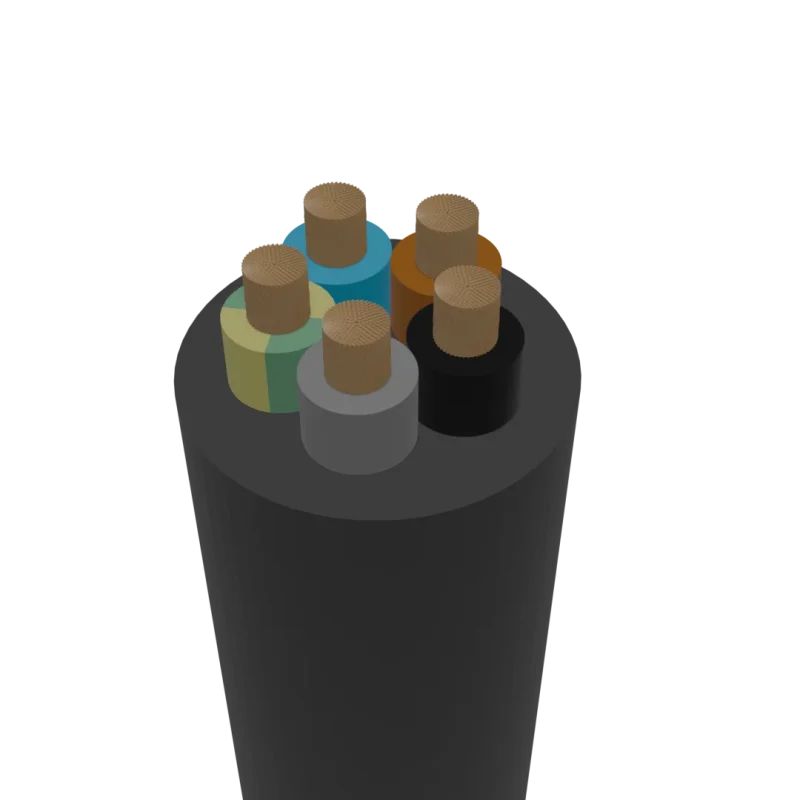 CGSG 5x2,5 (H05RR-F 300/500V 5G2,5)