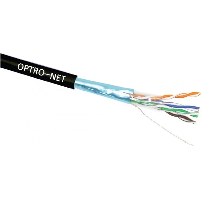 F/UTP CAT 5E C5E PE SOL AWG24 FCA 305M BK 49330-305 F/UTP CAT 5E C5E PE SOL AWG24 FCA 305M BK 49330-305