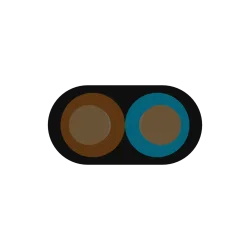 CYKYLO-0 2x1,5 (CYYPl-O, CYYp-O) 450/750V CPR E plochý