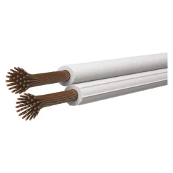 CYH H03VH-H 2x0,5 mm² biely